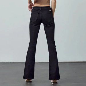 'Ilene' by KanCan USA Mid Rise Black Flare Jeans SZ 9/28 NWT